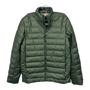 NWT Rains | Green Puffer Trekker Jacket Ecodown by‎ Thermore S